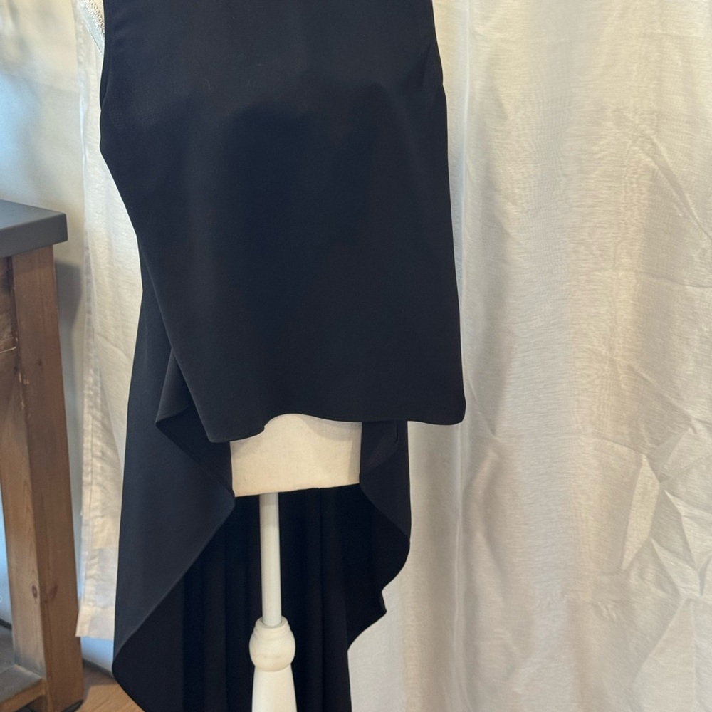 Gracia Black High-Low Women's Skirt